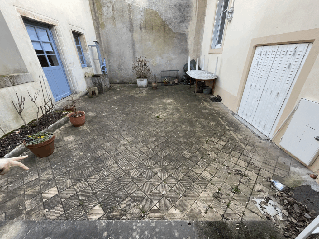 Dalles plots terrasse Maxéville 60m² réfection correction pentes MAN OF STYLE finitions complexes