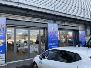 Rideaux Métalliques Houdemont – Magasin 3x3m Électrique Bardage