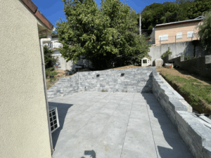 Aménagement Extérieur Premium Liverdun – Terrasse 100m² Piscine Bois Murs Soutènement